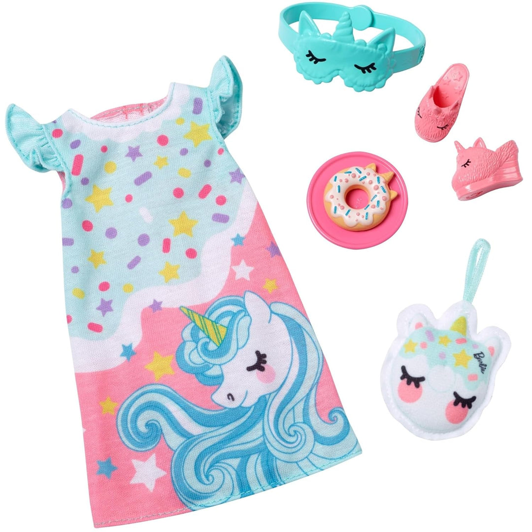 Barbie Kleidung, Vorschulspielzeug, Mein erstes Modepaket, Pyjamas und Hausschuhe, einfaches Verklei