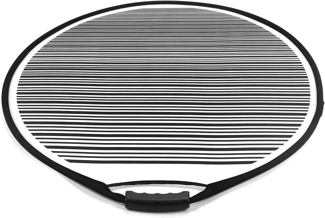 QWORK® Ausbeulwerkzeug 80cm, Dellenreflektorboard, mit Tasche, Faltbar, für Fix Karosserie Tür Kratz