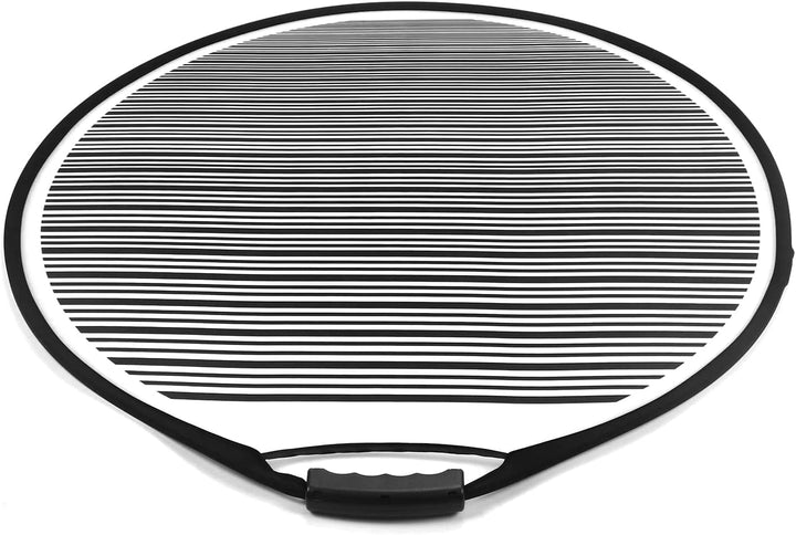 QWORK® Ausbeulwerkzeug 80cm, Dellenreflektorboard, mit Tasche, Faltbar, für Fix Karosserie Tür Kratz