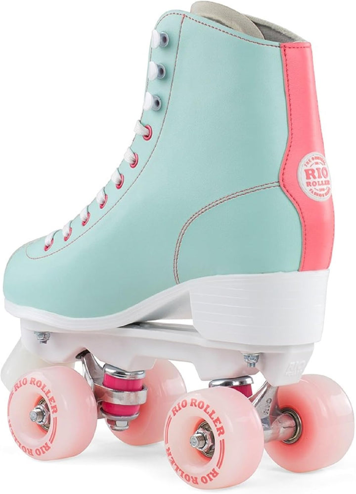 Rio Roller Rollschuhe Script Teal/Coral 37 teal/coral, 37 teal/coral