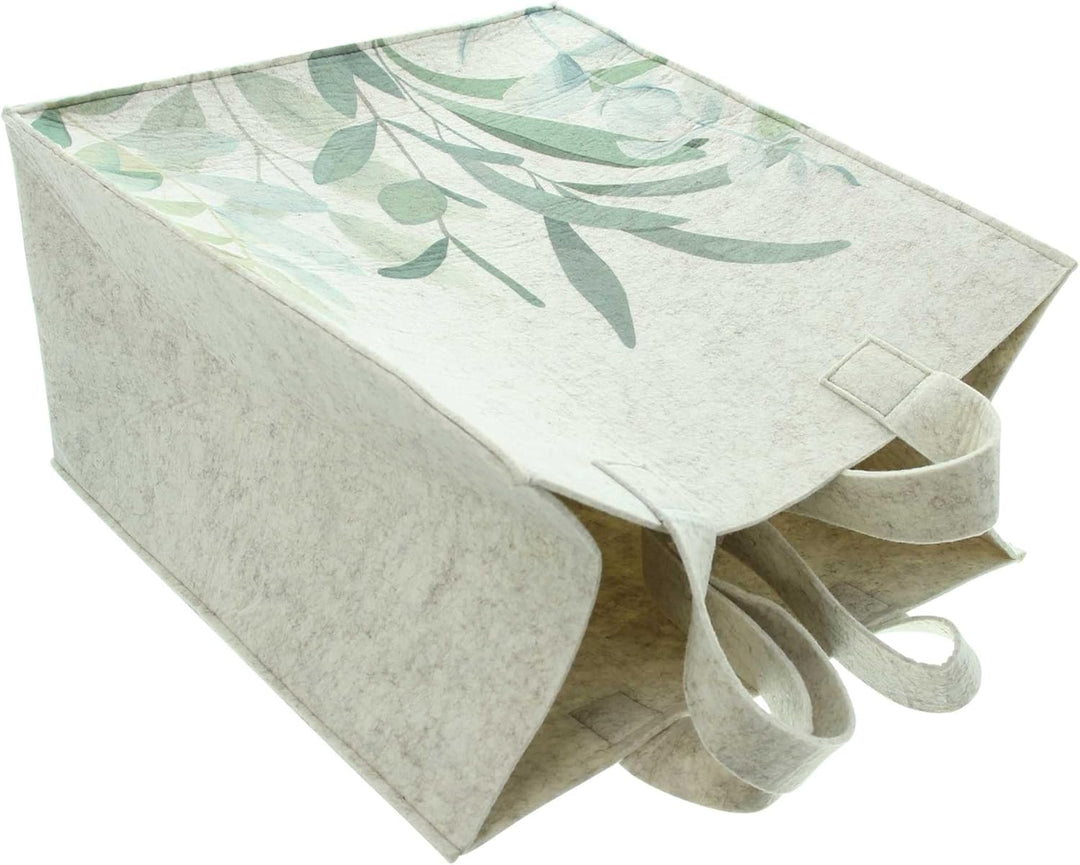 FRANK FLECHTWAREN, Tasche "Oversize", Filz Masse: 40 x 24 x 45 cm, GH 72 cm