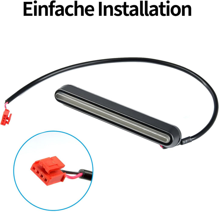 Ebike Frontlichter für Ninebot KickScooter MAX G3 / F3 / F3 Pro Elektroroller Ersatz Scheinwerfer La