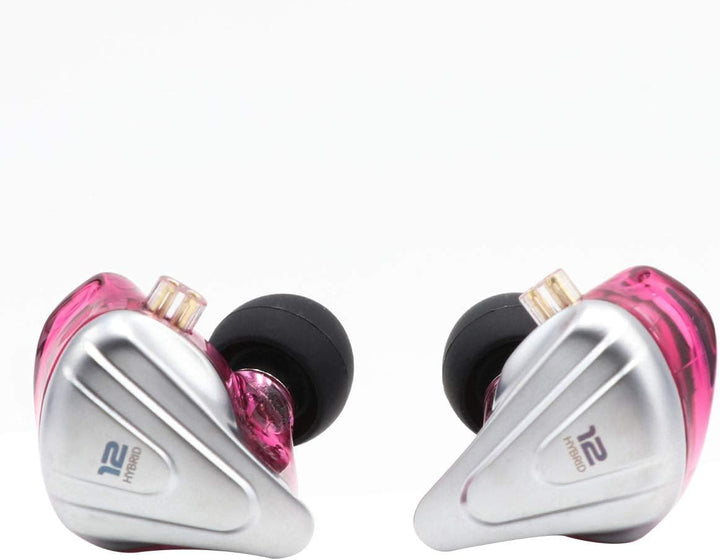LINSOUL KZ ZSX 5BA+1DD 6 Treiber Hybrid In-Ear HiFi-Kopfhörer mit zinklegierter Frontplatte und 0,75