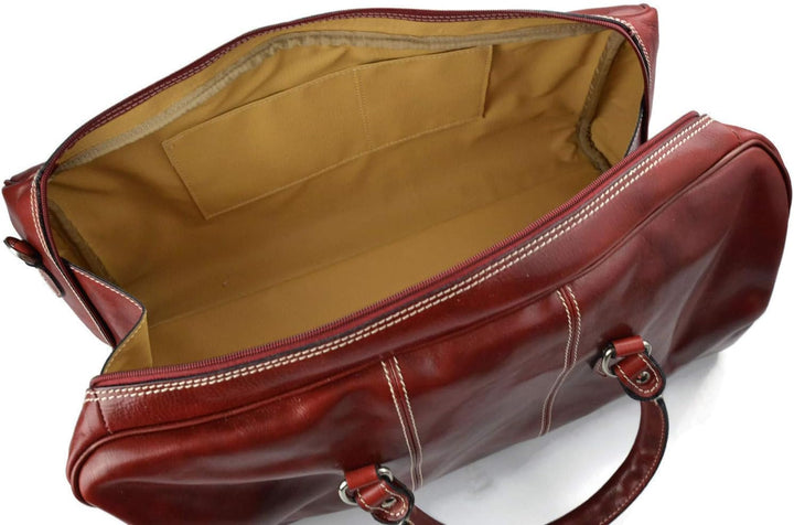 Leder reisetasche manner damen mit griffen schultertasche leder made in Italy weekend tasche reise t