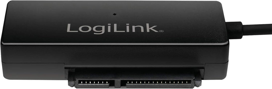 LogiLink AU0050 USB 3.0 auf SATA 3G/6G Adapter mit an/aus Schalter Schwarz