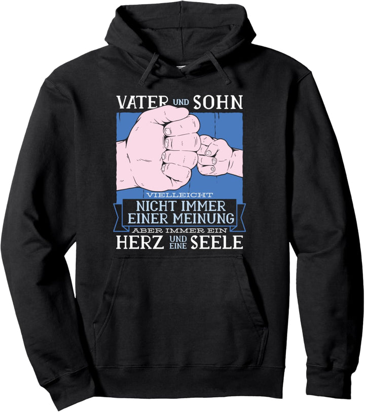 Vater und Sohn Ein Herz und eine Seele Partnerlook Pullover Hoodie