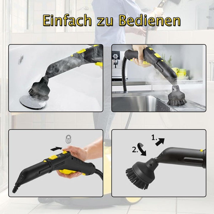 6er Rundbürstenset Rundbürste Bürste Ersatzteile Kompatibel mit Kärcher Dampfreiniger Zubehör SC1 SC