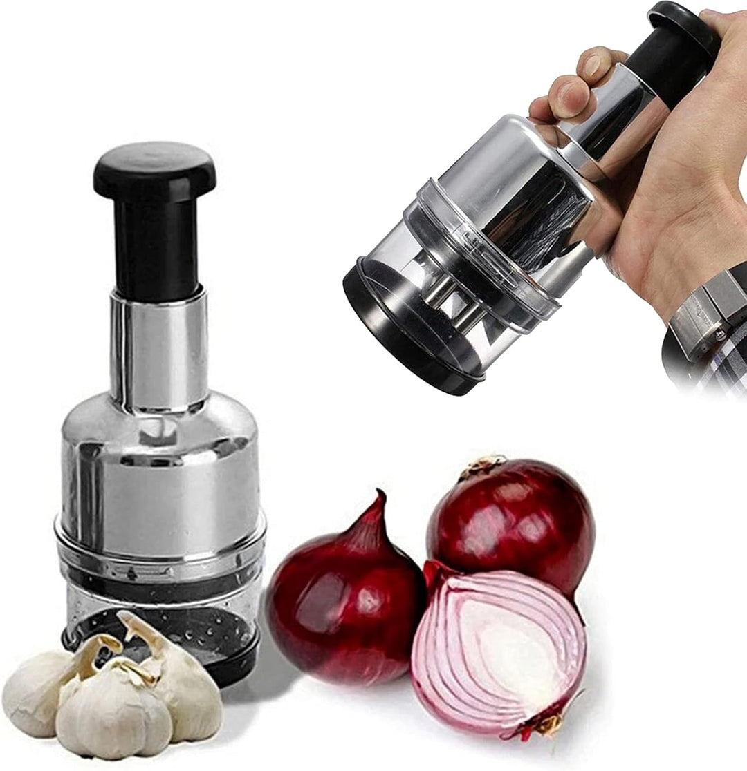Zerkleinerer Zwiebelhacker Zwiebelschneide Ingwer Knoblauch Zerkleinerer,Manuelle Zerkleinerer Multi