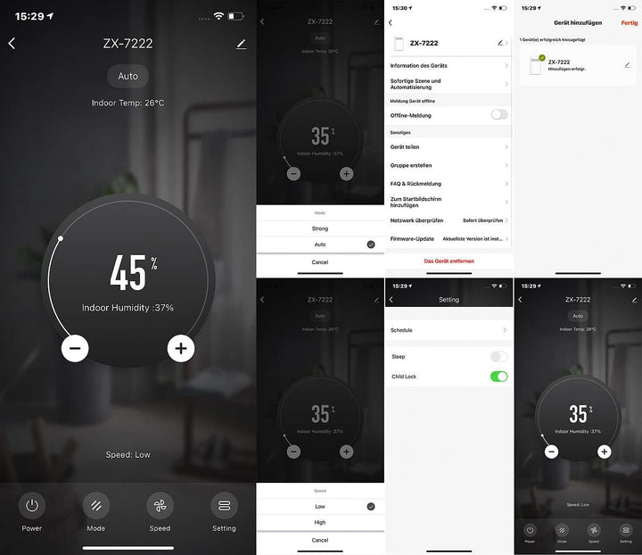 Sichler Haushaltsgeräte Entfeuchter: Smarter WLAN-Luftentfeuchter mit Timer und App, 25 Liter/Tag (L