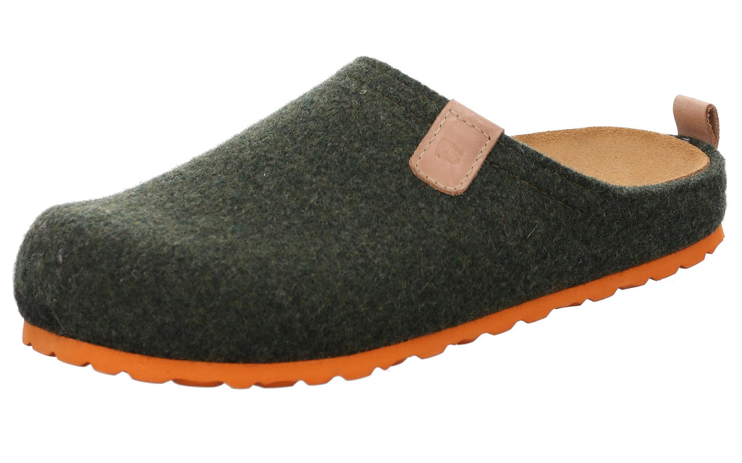 Rohde Herren, Männer, Pantoffeln, Hausschuhe,Wechselfussbett 40 EU Grün, 40 EU Grün