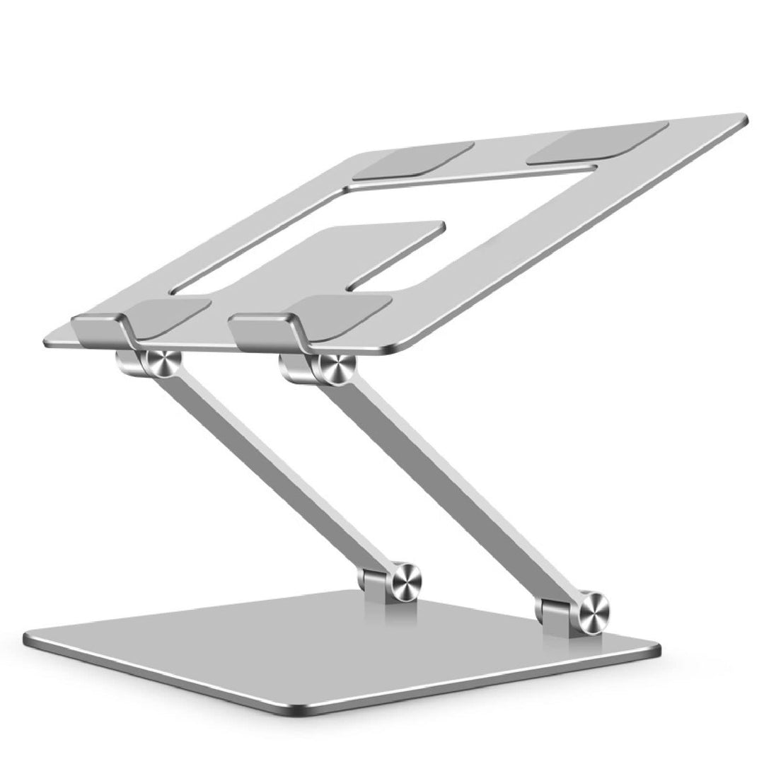 DaMohony Laptop-Ständer für Schreibtisch Klappbar Ergonomischer Laptop-Halter Schnelle Wärmeableitun