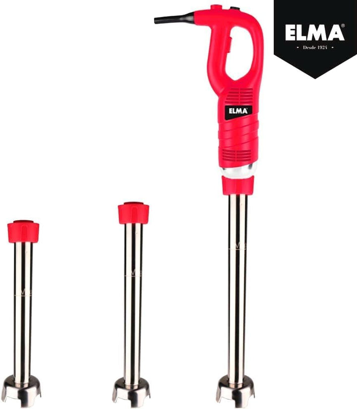 ELMA Stabmixer Rot für den Professionellen (40 CM), Rot