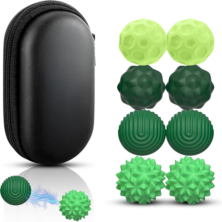 8 Stück Magnetkugeln Fidget Toys Erwachsene, Magnetische Kugeln Sensorik Spielzeug, Stress Bälle Mit
