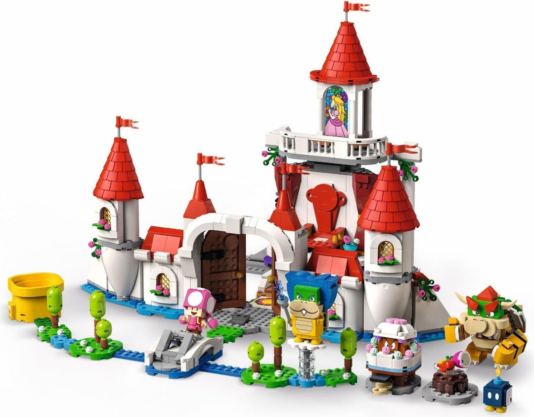 Lego 71408 Super Mario Pilz-Palast – Erweiterungsset, Spielzeug zum kombinieren mit Starterset, Zeit
