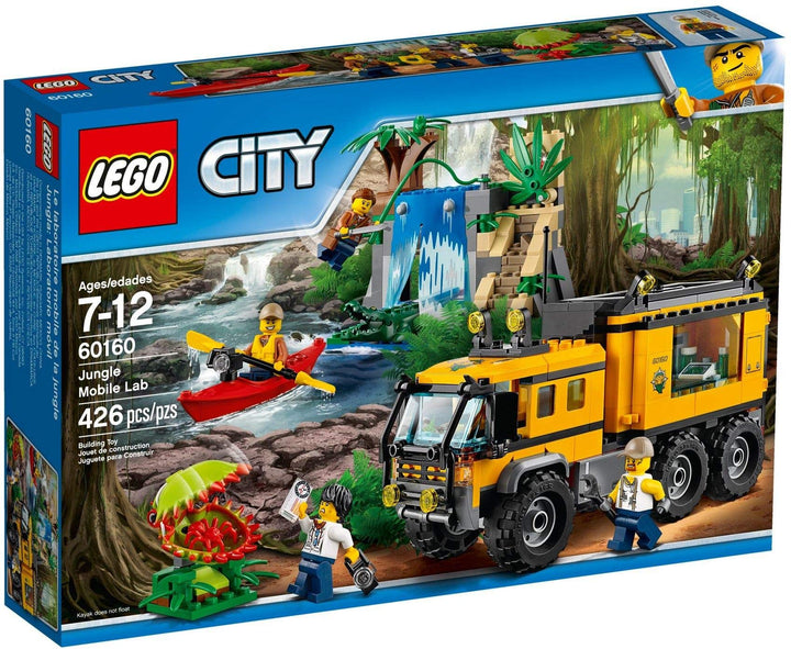 LEGO City 60160 - "Mobiles Dschungel-Labor Konstruktionsspiel, bunt
