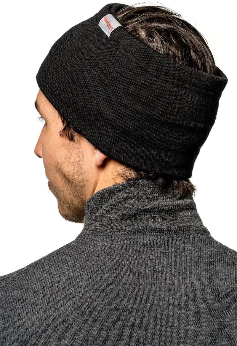 Woolpower 200 Tube Neck Gaiter - Multifunktionstuch Schwarz Einheitsgrösse, Schwarz Einheitsgrösse