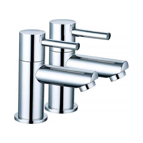 veebath Julia Val 1/2 C CD Chrome Wasserhähne mit Hebel mit Ventiltellern aus Keramik, Hebel