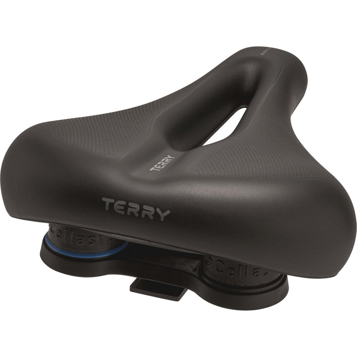 TERRY Herren Anatomic Flex Gel Fahrradsattel, Black, One Size
