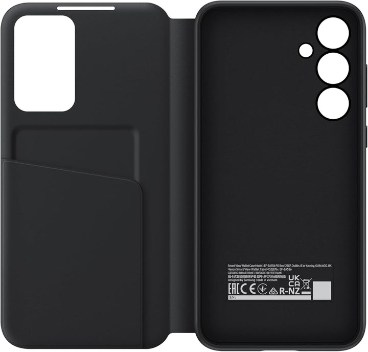 Samsung Smart View Wallet Smartphone Case EF-ZA556 für das Galaxy A55 5G, Handyhülle, Kartenfach, Si