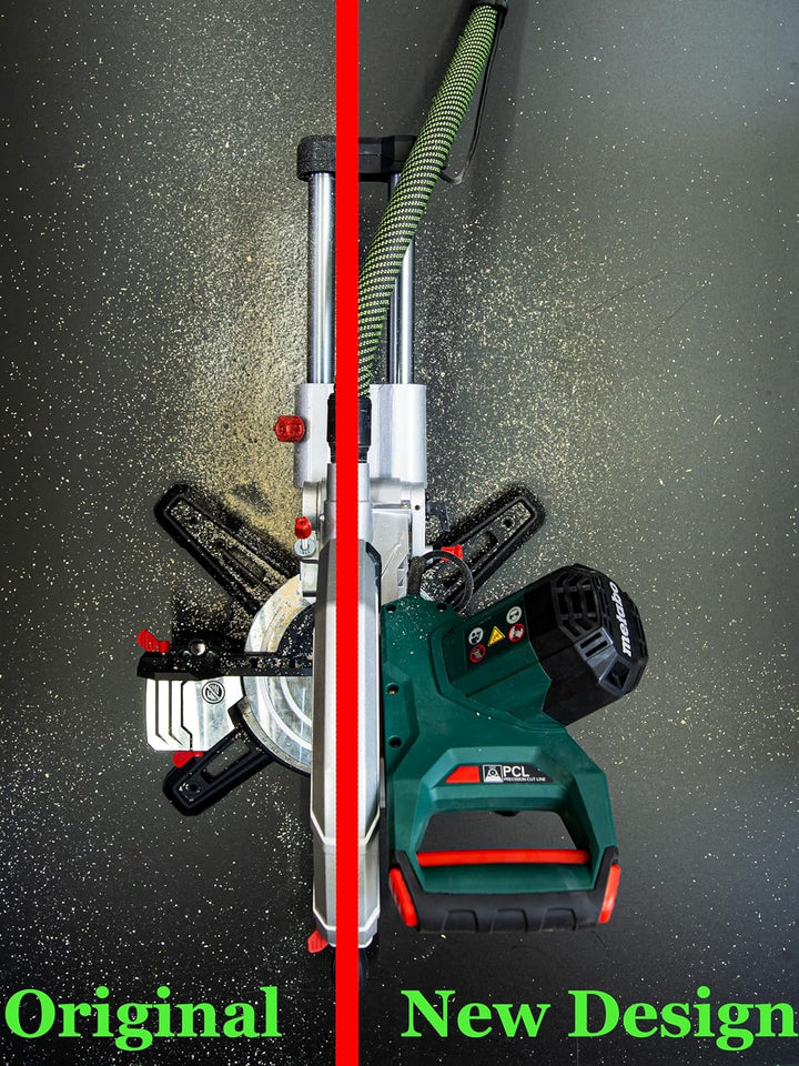 verbesserte Absaugung passend für Metabo Kappsägen - Flexiflosse - Zubehör -216-254-305 (Flexiflosse