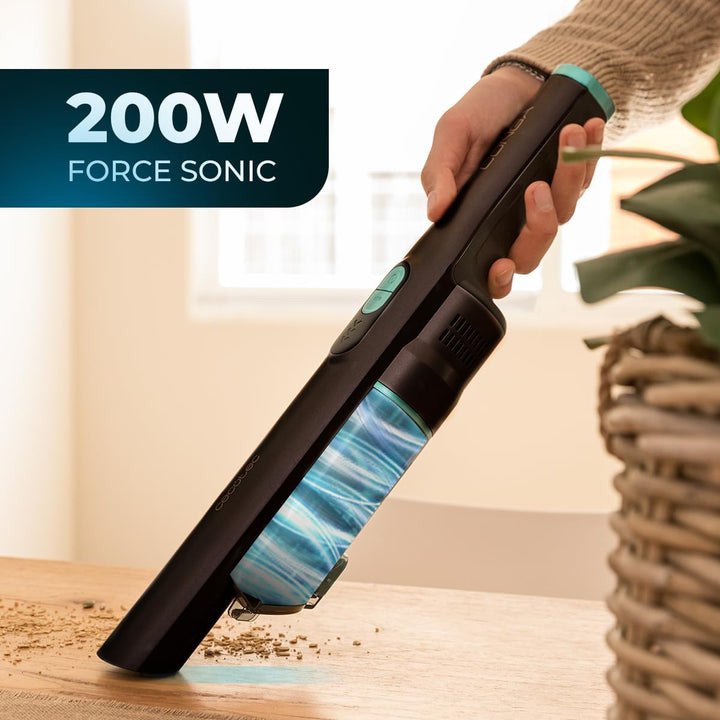 Cecotec Kabelloser Handstaubsauger Conga Rockstar Micro + Animal. 200 W, Digitaler bürstenloser Moto