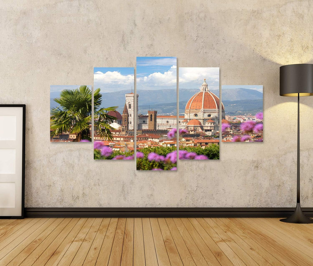 islandburner Bild auf Leinwand Florenz Im Frühling Toskana Italien Bilder Wandbilder Poster Leinwand