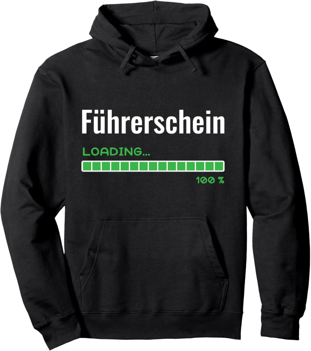 Führerschein bestanden Geschenk Fahranfänger Auto fahren Pullover Hoodie