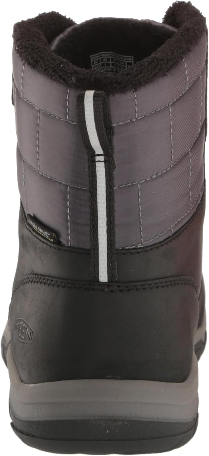 KEEN Unisex Kinder Kanibou Waterproof Schneestiefel 24 EU Black Magnet, 24 EU Black Magnet