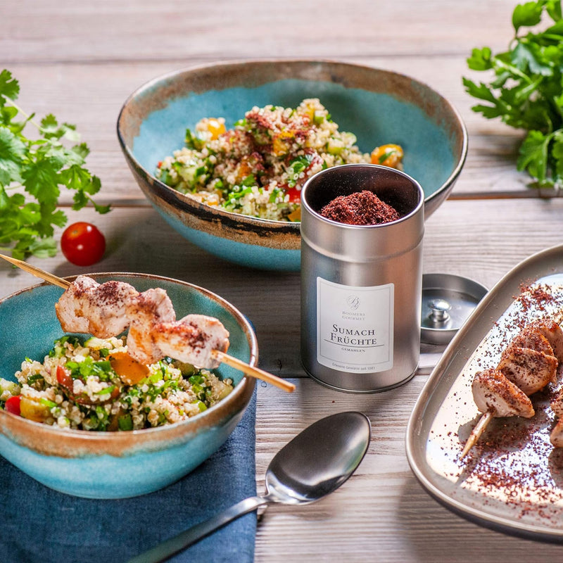 Boomers Gourmet - Orientalische Gewürze Set, Sumach Gewürz I Dukkah Gewürzmischung I Zatar Gewürzmis