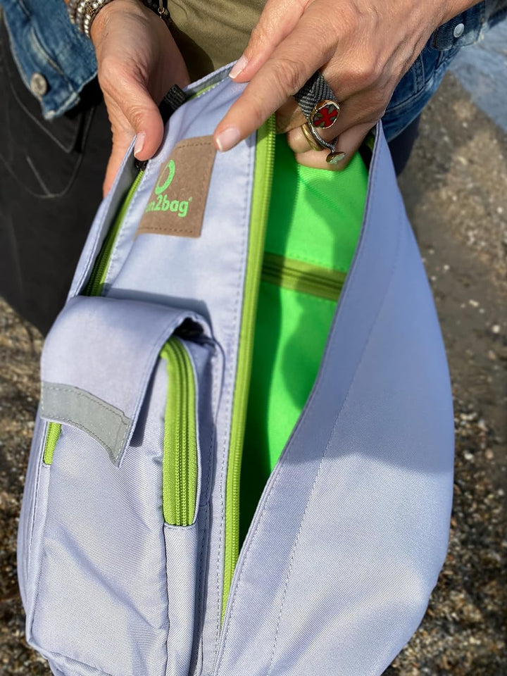 ubun2bag sling bag Anti Theft RFID Schutz für Krypto Wallet - Wasserfest - Crossbody Sling Shoulder