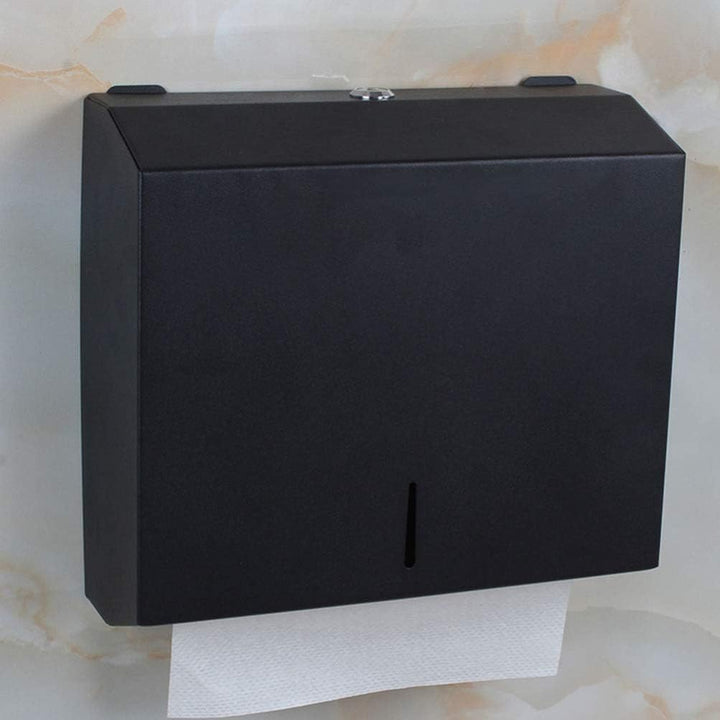 DOITOOL Wand-Papierhandtuchspender Edelstahl Taschentuchhalter Hand Papierhandtuchspender für Büro B