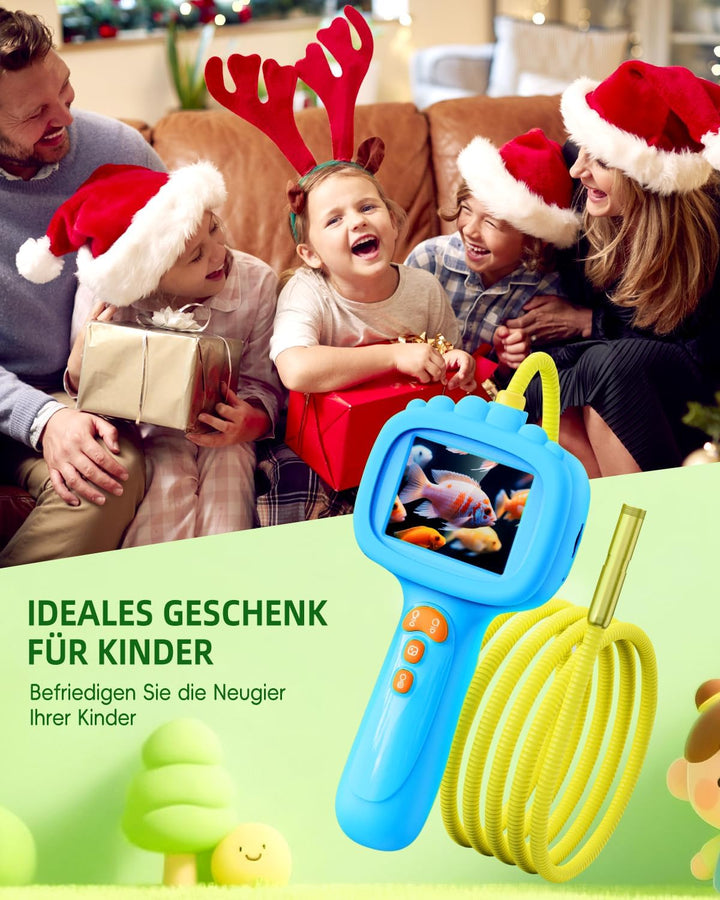 Endoskopkamera für Kinder, Ashfly 1080P Kinder Kamera, STEM Spielzeug für Outdoor Garten Camping Nat