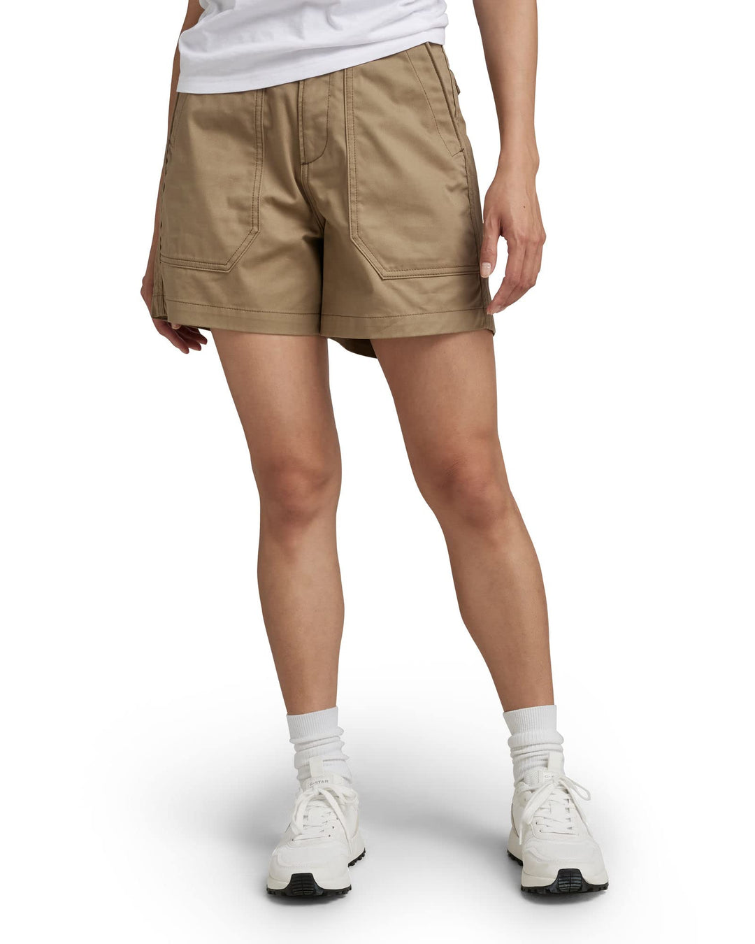 G-STAR Damen 3D Fatigue Shorts 27W Braun (Dk Toggee D21101-d310-5787), 27W Braun (Dk Toggee D21101-d