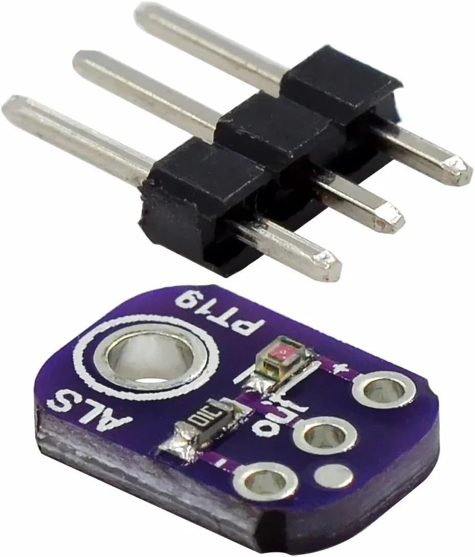 5 Stück analoges Lichtsensormodul ALS-PT19 High Dynamic Range Lichtsensor