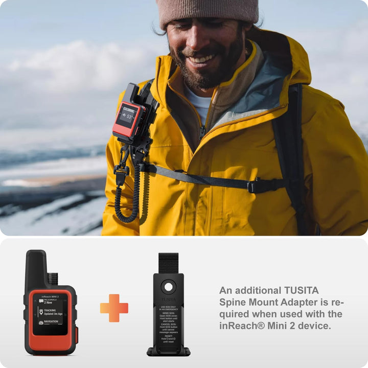 TUSITA Rucksack Halterung Zubehör Kompatibel mit Garmin GPS Handhelds, 010-11855-00