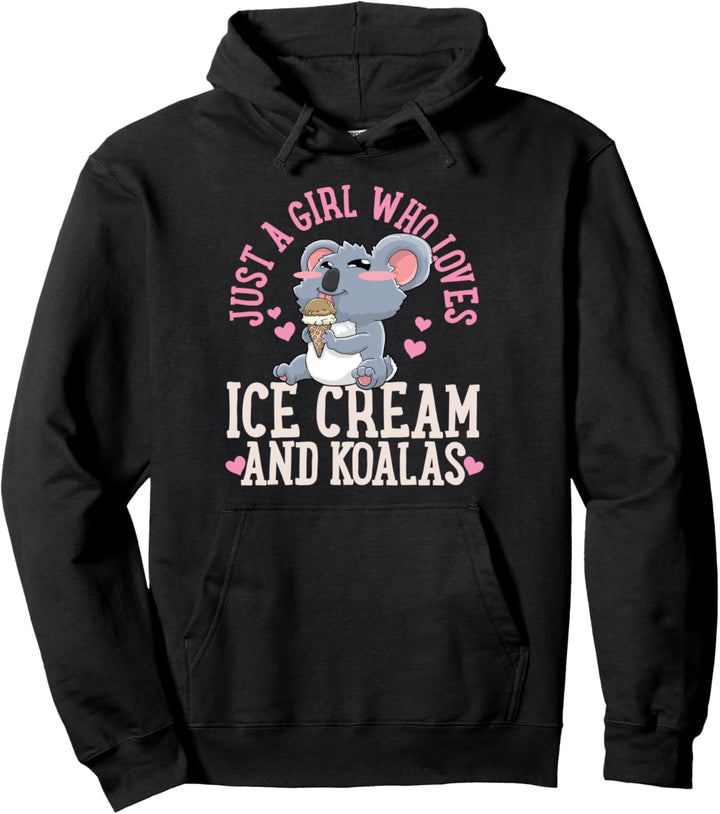 Koalabär Eis Kawaii Pullover Hoodie