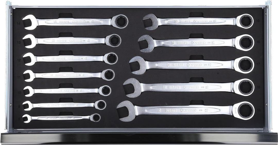 KS Tools 918.0100 1/4"+1/2" CHROMEplus Universal-Werkzeug-Satz, 99-tlg. GEAR