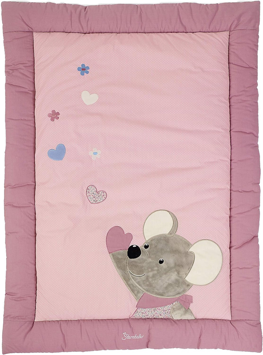 Sterntaler 9102001 Krabbeldecke Mabel, Mehrfarbig