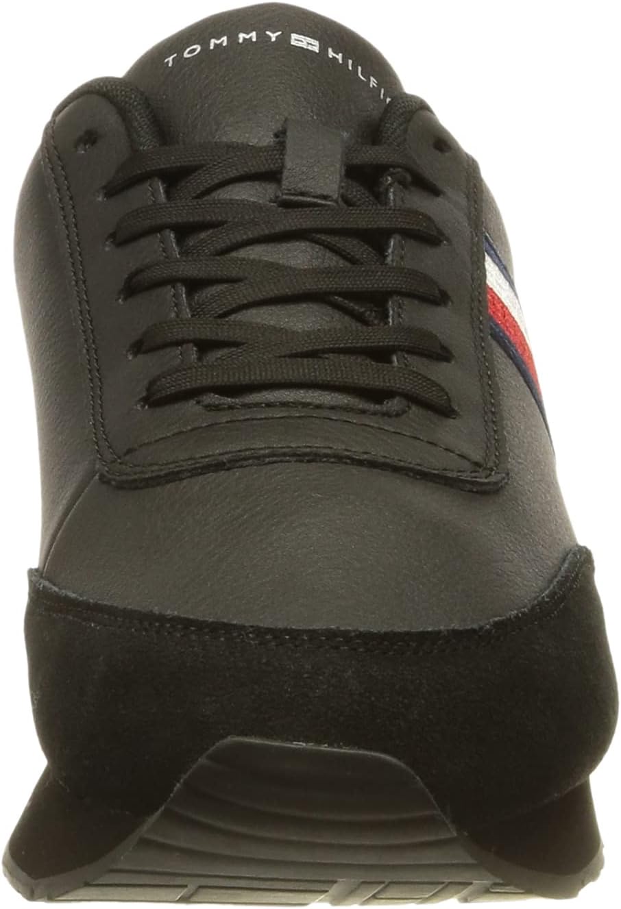 Tommy Hilfiger Herren Runner Sneaker Core Eva Runner Sportschuhe 40 EU Schwarz, 40 EU Schwarz