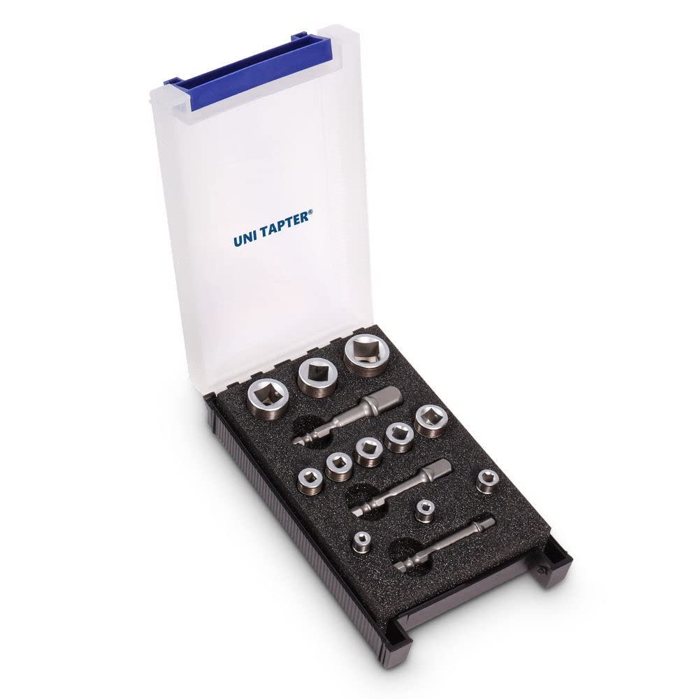 Uni Tapter WH 1000/14 Aufnahme-Satz für Gewindebohrer von M3- M24 für Ratsche 14 -tgl.