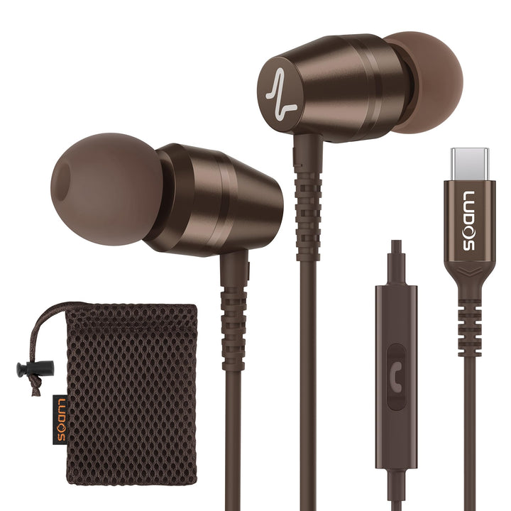 LUDOS OMNITONE USB C Kopfhörer, 5 Jahre Garantie für iPhone 16 15 Pro Max Plus Samsung Galaxy S24 S2