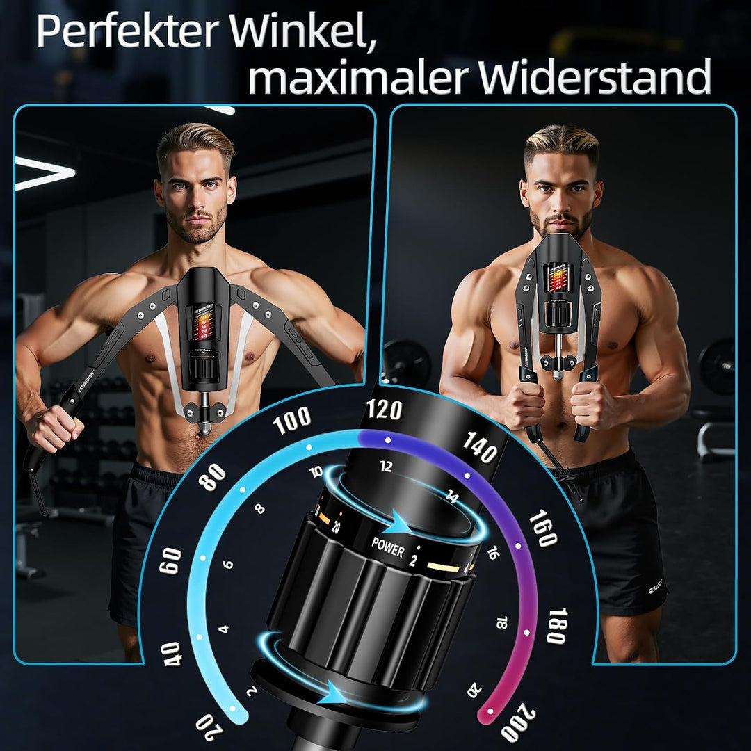Arm Trainer mit Hydraulikzylinder – Verstellbarer Twister für Arme, Brust und Schultern, Fitness-Exp