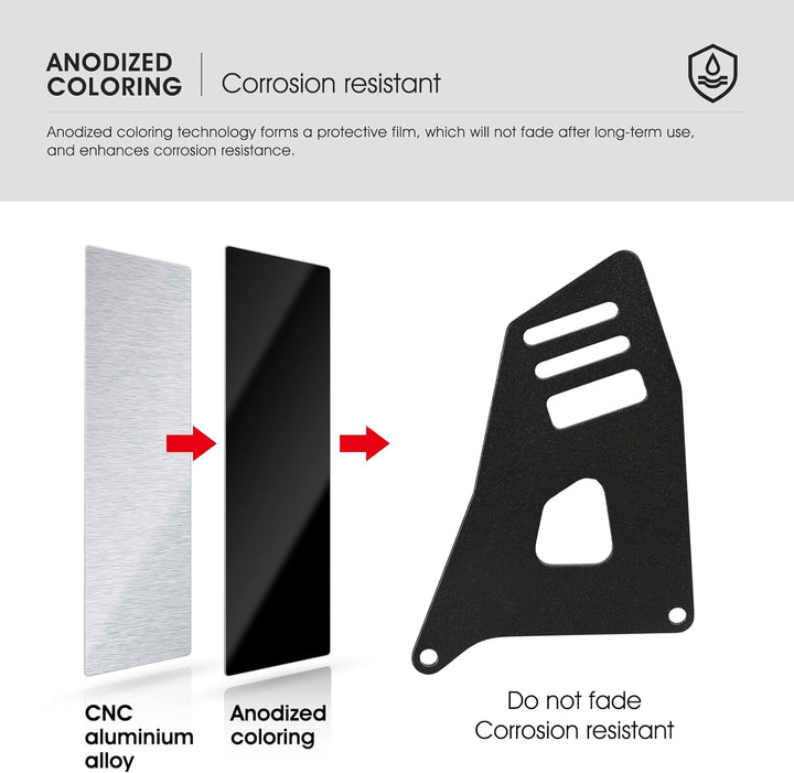 MOLONG Motorräder Fussrastenschutz Fersenschutz Für 390 Adventure 2019-2021