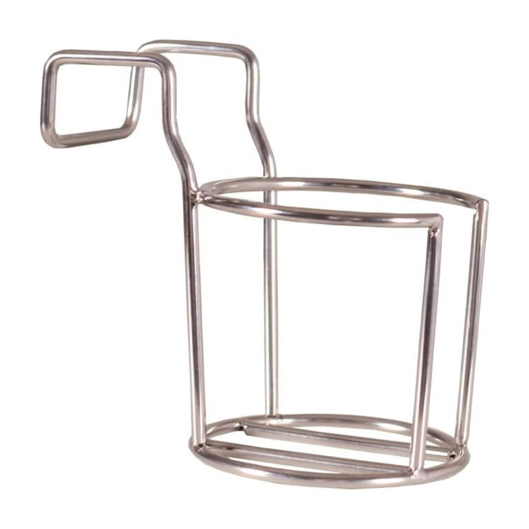 Getränkehalter für Strandkörbe - Edelstahl Halter für Gläser & Becher - Flaschenhalter für Champagne