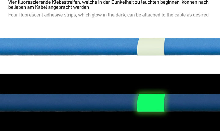 Kabelmeister Typ 2 Ladekabel | 5m Sprialkabel - blau | 11 kW - für Elektro- und Hybridfahrzeuge - 16