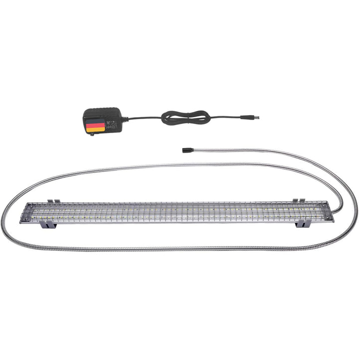M&M Cage Company HappyBird Vogellampe mit Knabberschutz | Vollspektrum LED Tageslichtlampe für Vögel