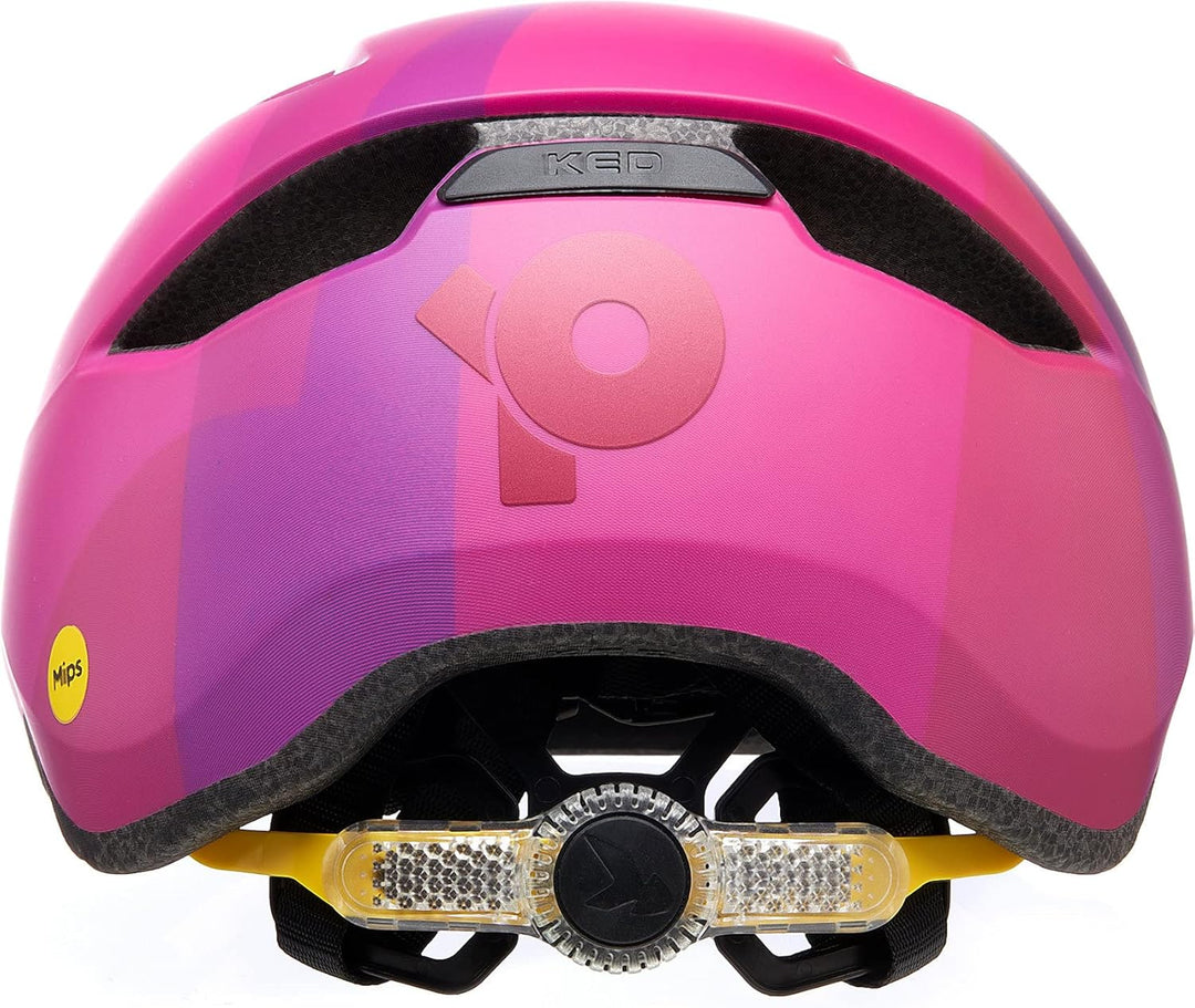 KED Pop MIPS Kinder Fahrrad Helm schwarz/weiss 2023 Pink M (52-56cm), Pink M (52-56cm)