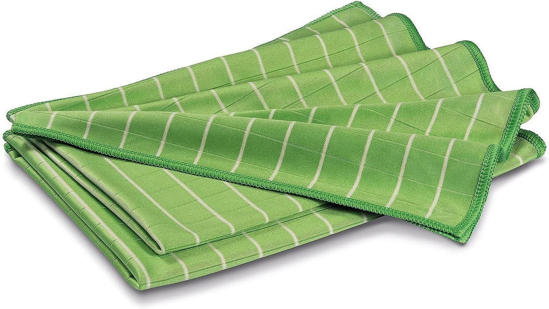 POLYCLEAN 10x Glasreinigungstuch – Microfasertuch mit Bambusfasern – Fenstertuch für Glas und Scheib