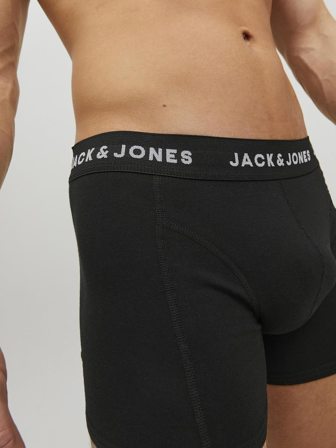 JACK & JONES Male Trunks 5er-Pack Herrenunterwäsche in Grösse XS–XXL S Schwarz, S Schwarz