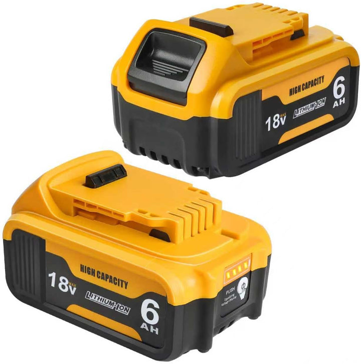 2PACK- QUPERR DCB200 5.0Ah 18V XR Li-ion Ersatzakku für DeWalt Akku 18V DCB180 DCB181 DCB182 DCB184